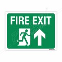 Fire Exit Up Arrow Sign| Protector FireSafety