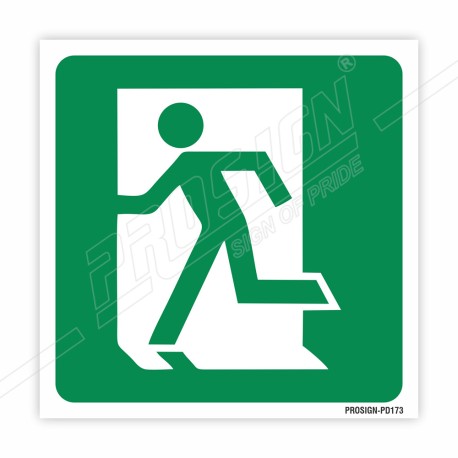 Left Exit Sign| Protector FireSafety