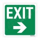 Exit Right Sign