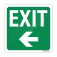 Exit Left Sign