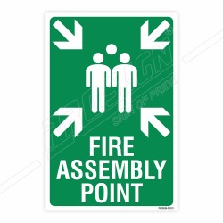 Fire Assembly Point Sign| Protector FireSafety