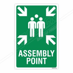 Assembly Point Sign| Protector FireSafety