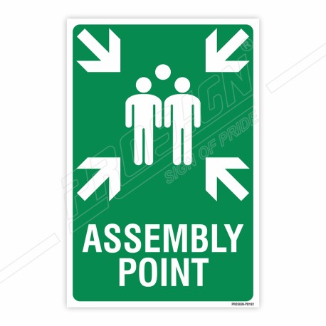 Assembly Point Sign| Protector FireSafety