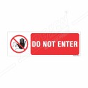 Do Not Enter Prohibition Sign | Protector FireSafety