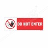 Do Not Enter Prohibition Sign | Protector FireSafety