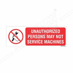 Maintenance Prohibition Sign| Protector FireSafety