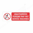 Maintenance Prohibition Sign| Protector FireSafety