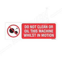 Maintenance Prohibition Sign| Protector FireSafety