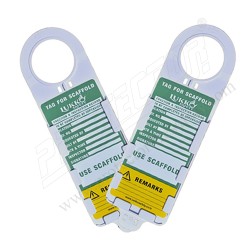 Scaffolding Tag holders + Insertion tag T82 Lukko  | Protector FireSafety