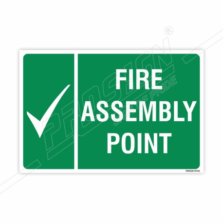 Fire Assembly Point Sign| Protector FireSafety