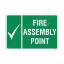 Fire Assembly Point Sign| Protector FireSafety