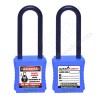 OSHA safety lockout padlock Nylon Shackle  76 mm | Protector FireSafety