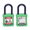 OSHA Safety LOTO Padlock Nylon Shackle 38 mm | Protector FireSafety