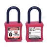 OSHA Safety LOTO Padlock Nylon Shackle 38 mm | Protector FireSafety