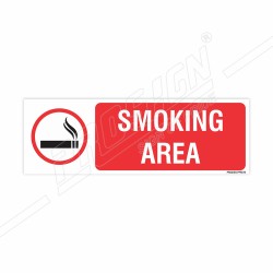 Smoking Area Prohibition Sign| Protector FireSafety