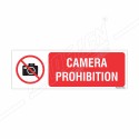 Camara Prohibition Sign| Protector FireSafety