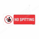 No Spitting Prohibition Sign| Protector FireSafety