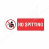 No Spitting Prohibition Sign| Protector FireSafety