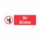 No Alcohol Prohibition Sign