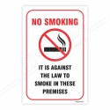 No Smoking Prohibition Sign| Protector FireSafety