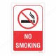 No Smoking Prohibition Sign