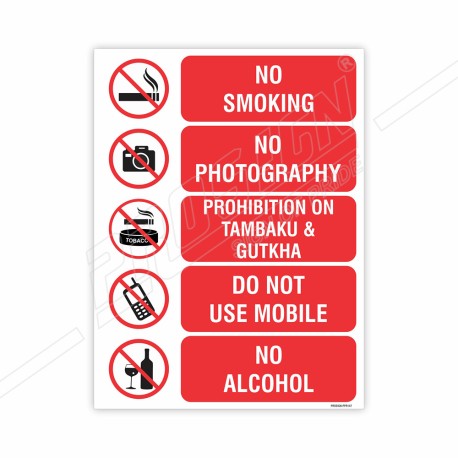 Prohibition Sign| Protector FireSafety