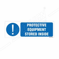 Protective Equipment Stored Inside Mandatory Sign| Protector FireSafety