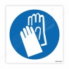 Wear Hand Gloves Mandatory Sign| Protector FireSafety