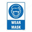 Wear Mask Mandatory Sign| Protector FireSafety