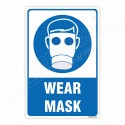 Wear Respiratory Mask Mandatory Sign| Protector FireSafety