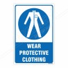 Wear Protective Cloth Mandatory Sign| Protector FireSafety