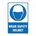 Wear Safety Helmet Mandatory Sign| Protector FireSafety