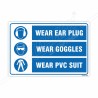 PPE Safety Mandatory Sign| Protector FireSafety