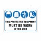 PPE Safety Mandatory Sign