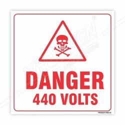 440 Voltage Danger Sign| Protector FireSafety