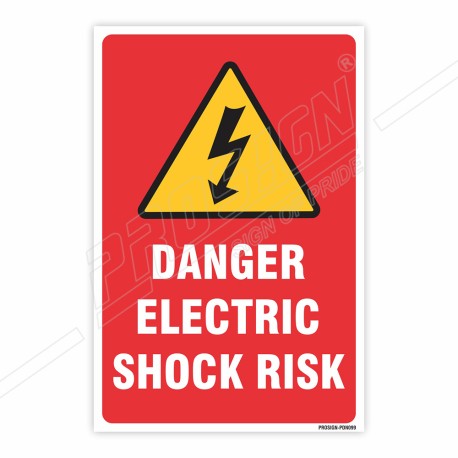 Voltage Danger Sign| Protector FireSafety