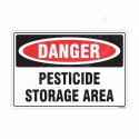 Pesticide Storage Area Danger Sign| Protector FireSafety