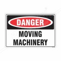 Moving Machinery Danger Sign| Protector FireSafety