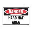 Hard Hat Area Danger Sign| Protector FireSafety