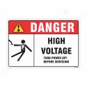 High Voltage Danger Sign| Protector FireSafety