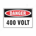 400 volts Danger Sign| Protector FireSafety