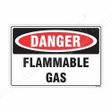 Flammable Gas Danger Sign| Protector FireSafety