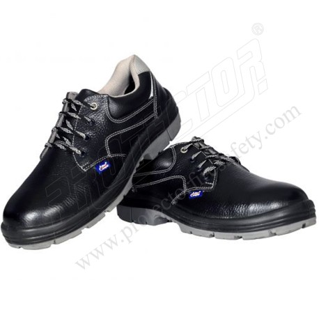 Safety shoes dual density black & Gray color AC-1143 Allen Cooper