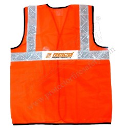 Jacket 25 mm (1") net type (Green/Orange) SD | Protector FireSafety