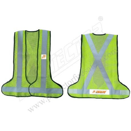 Jacket net type 3 side open reflective tape | Protector FireSafety