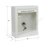 Suggestion Box Acrylic 300 X 200 X 100 X 3 mm  | Protector FireSafety