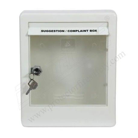 Suggestion Box Acrylic 300 X 200 X 100 X 3 mm  | Protector FireSafety