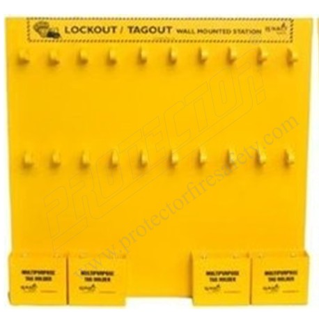 Open Lockout TAgout Wall Mounted Station | Protector FireSafety