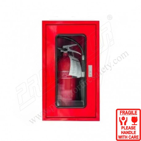 Fire Extiguisher FRP Box 4 to 9 Kg ABC/DCP & Co2 4.5Kg | Protector FireSafety