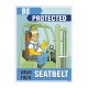 Wear Safety Belt Material Handling Safety Posters